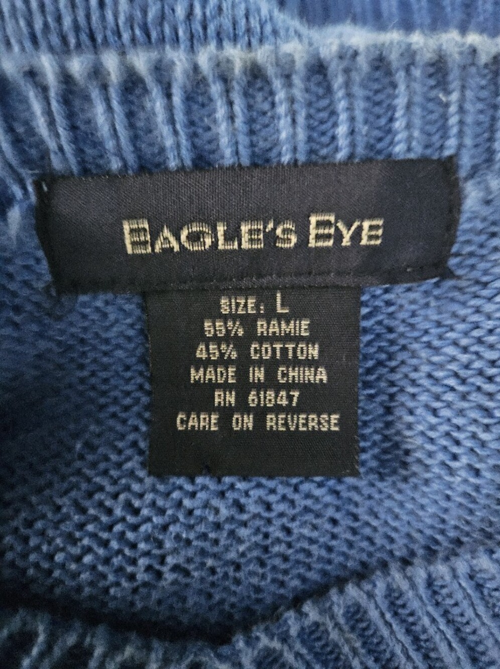 VTG 90s Eagle's Eye Fruit Sweater Large - Picture 6 of 6